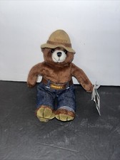 Vintage Smokey the Bear 7 Plush Toy Doll w/ Tag 1994