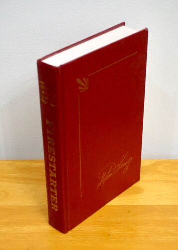 Firestarter, Stephen King Library Edition, 1980 Red Leather Bound Hardcover - Bild 4 von 10