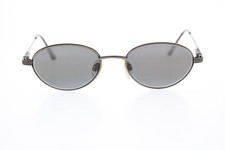 Maui Jim MJ-146-17 Coral Reef Pewter Polarized Grey Metal Oval Sunglasses