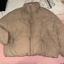 Three Dots Women’s Puffer Full Zip Oversized Jacket Size M