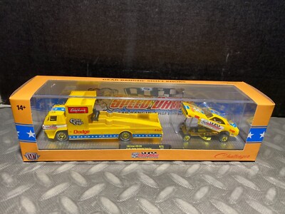 1/64 M2 HAULERS SPEED DAWG 1966 DODGE L600 COE & 1971 CHALLENGER