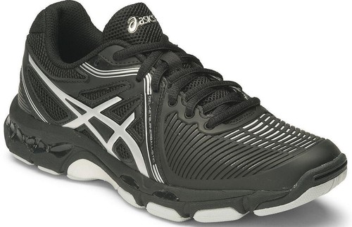 RARE Asics Gel Net Burner Ballistic MT Shoes Black/White 