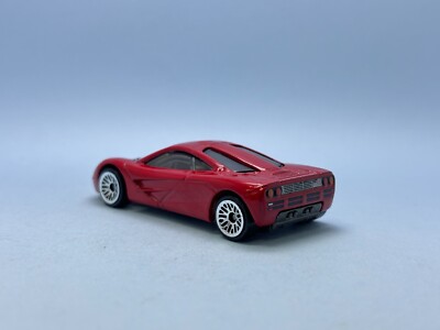 2025 Hot wheels Mainline Basic 25A # MCLAREN F1 RED , Spun Loose