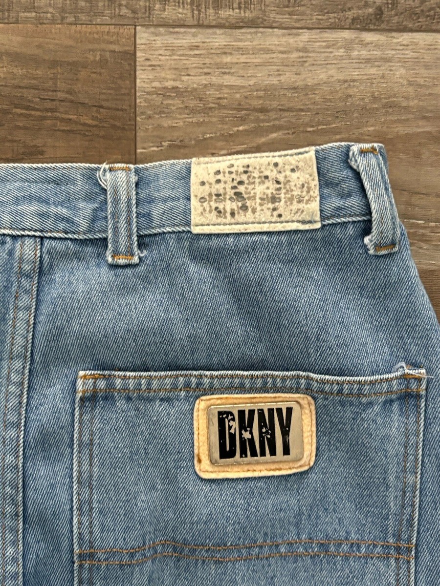 Vtg Dkny Baggy Grunge Style Denim Jeans Mens 36x31 (measures 32x31