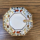 Nippon Vintage Octagonal Hand Painted Dish 5.5 Inches — photo 1