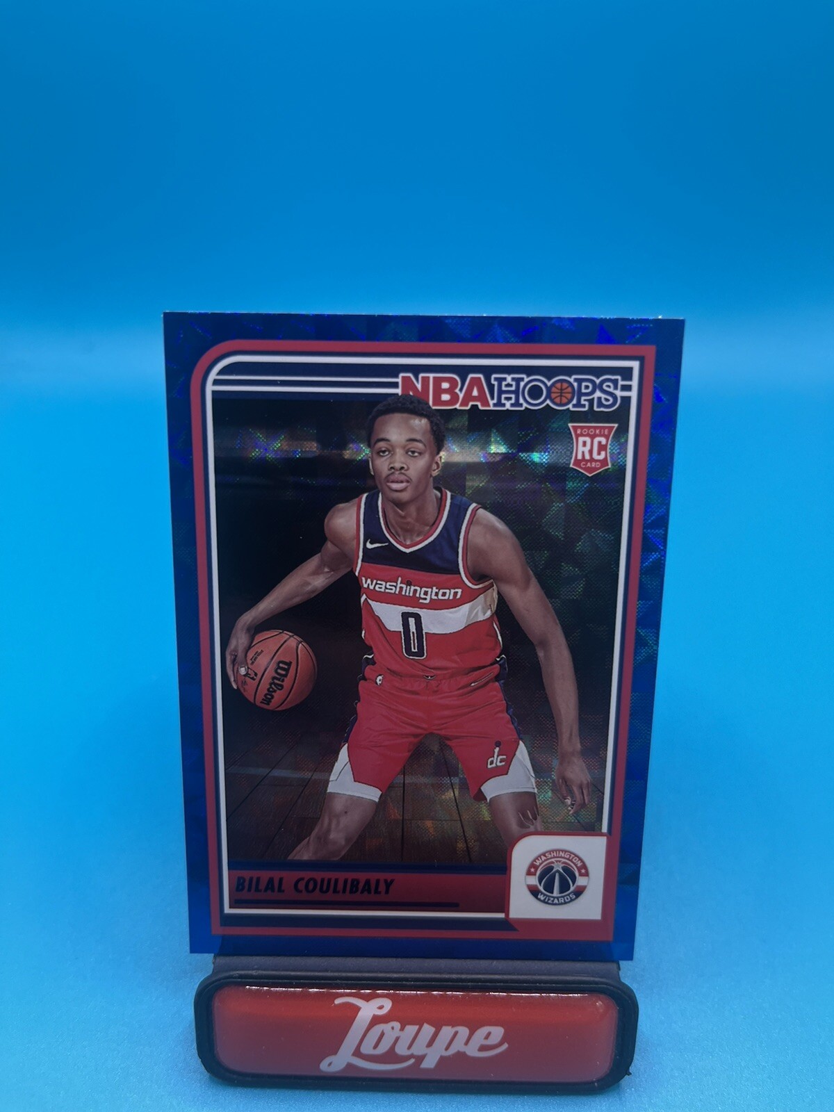 Bilal Coulibaly 2023-24 NBA Hoops Asia Tmall Hyper Blue RC #276 Wizards
