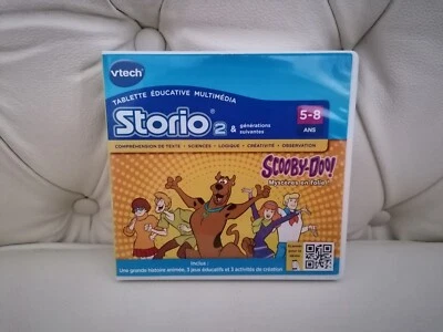 SCOOBY-DOO Mystères en folie ! Jeu STORIO 2 VTECH complet en version française - Photo 1/2
