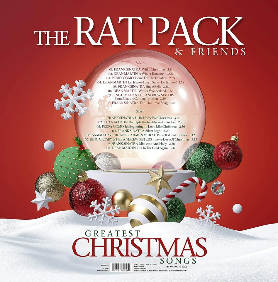 LP Crooners Christmas The Rat Pack Christmas mit Frank Sinatra, Dean Martin.. - Bild 2 von 2