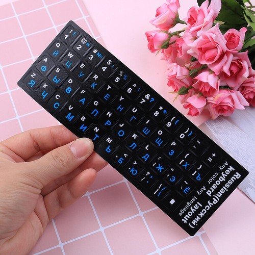 Russian standard keyboard layout sticker letters on replacement A.DI _yi - Afbeelding 5 van 17