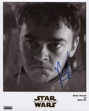 BRIAN VERNEL - Star Wars GENUINE SIGNED AUTOGRAPH
