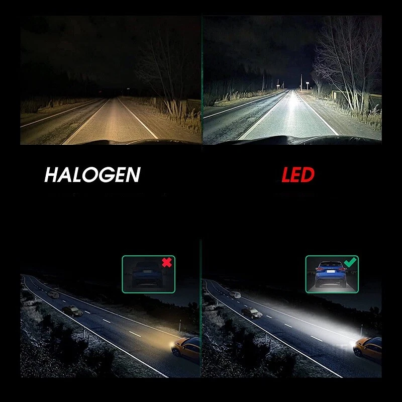 Kit de luces antiniebla LED Canbus H11 bombillas para Ford Ranger PX3 XLT Foto 4 de 4