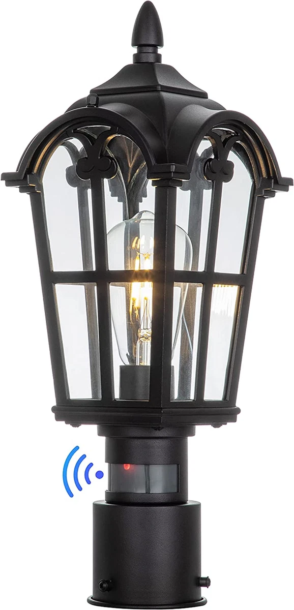 Motion sensor pole light deals