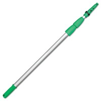 Unger Opti-loc Aluminum Extension Pole, 12ft, Three Sections, Green/silver Ed370 on sale Unger Opti-loc Aluminum Extension Pole, 12ft, Three Sections, Green/silver Ed370 on sale