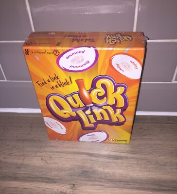 Quick Link Wortfund Party Kinder Familienspiel 2-4-lagig Zusammenspiel Quietschstab 7+