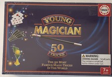 New - Educa Young Magician 50 Tricks Magic Set - Ages 7  1 player