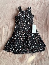 Lululemon Court Crush Tennis Dress, Size 4, Haze Dot Inverse Orange Multi