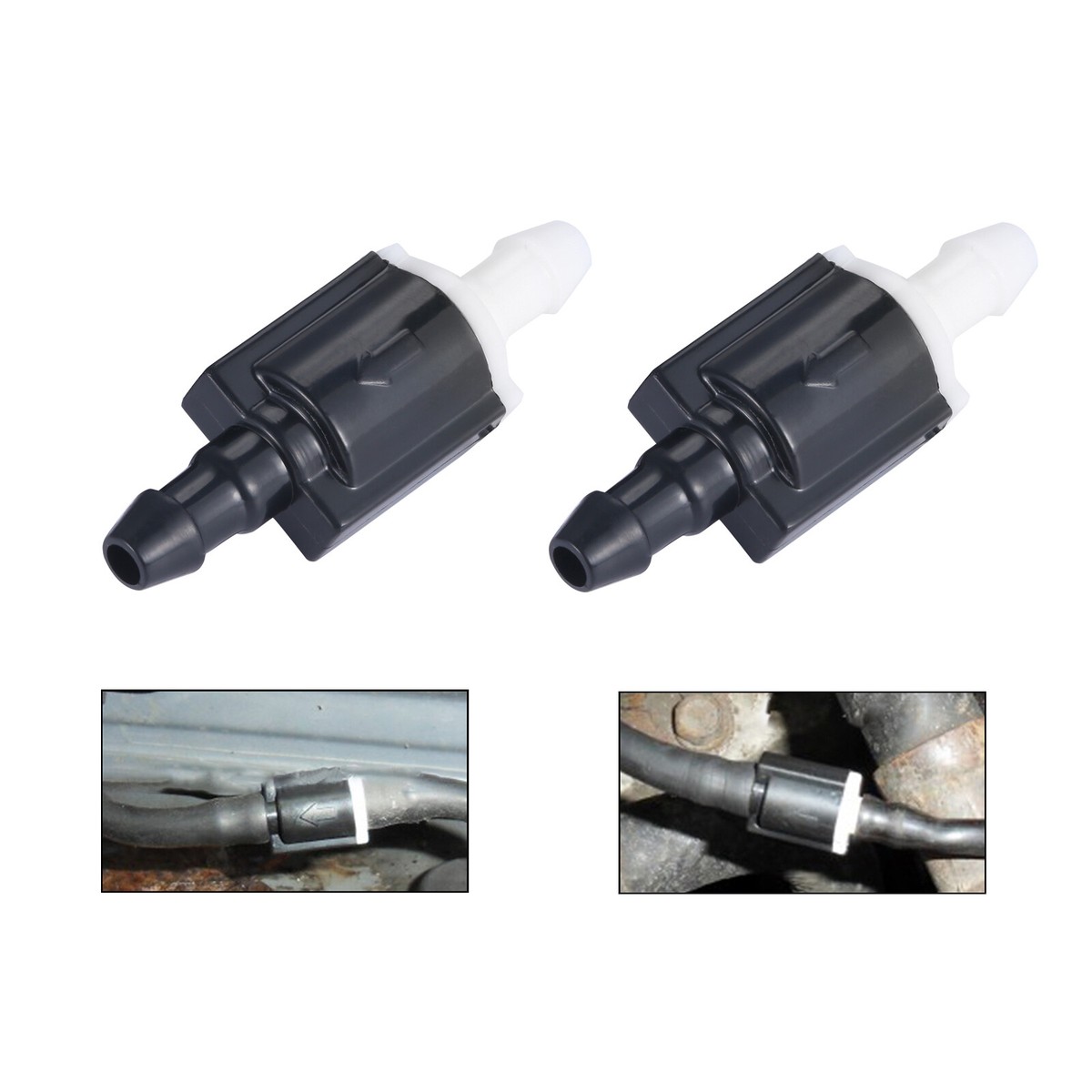 2pcs 8532126020 Wiper Washer Windshield Check Valve Replace For