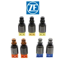 Transmission Solenoid Valve Automatic (7pcs) ZF OEM for BMW Jaguar Land Rover 