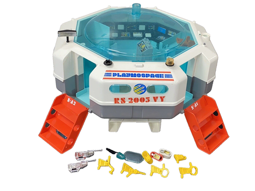 1980 Vintage PLAYMOBIL Geobra 3536 Space Station Playmospace Base for Astronauts