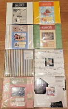 LOT New Flowers Scrapbook Complete Albums 12 x 12 Arts Craft Just Add Pictures