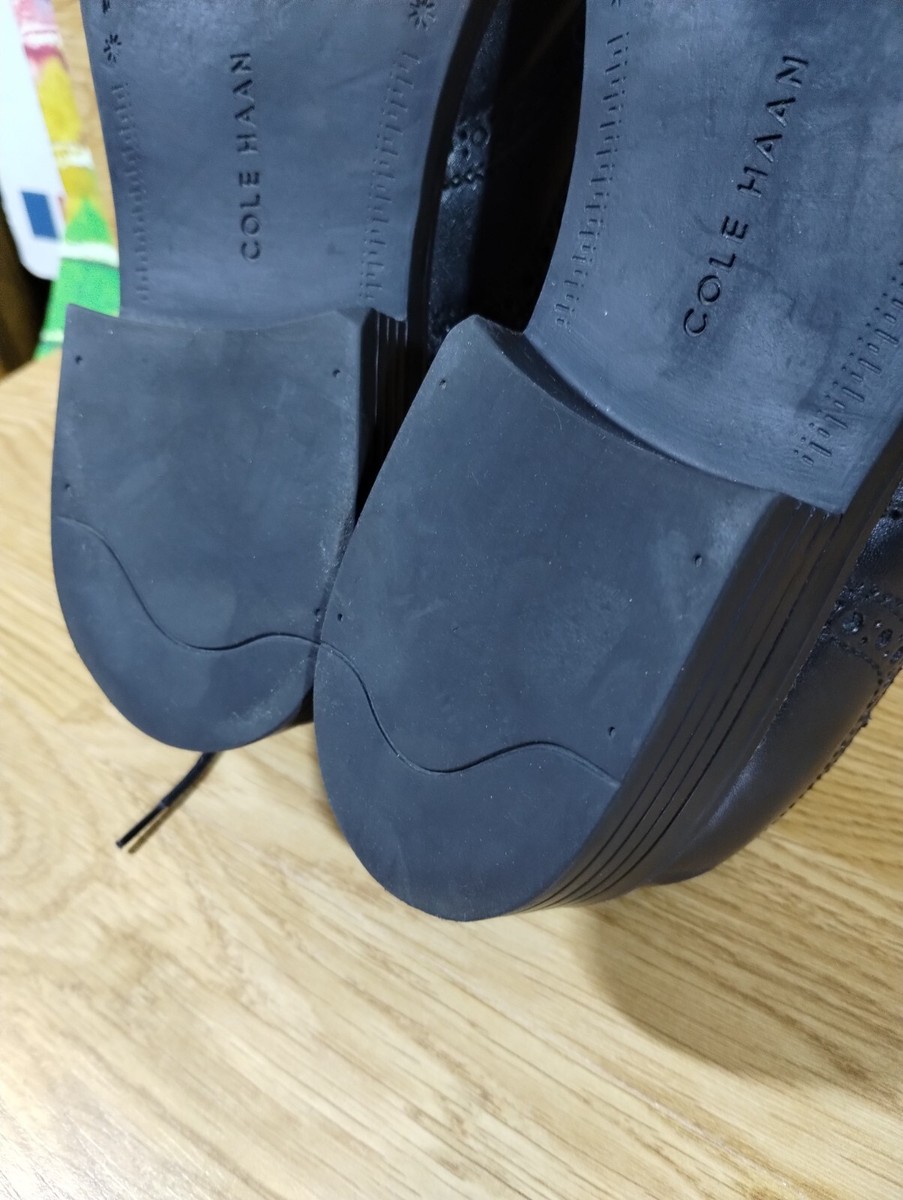 Cole Haan C12492 Batlin Oxford Wingtip Black Leather Dress  display picture 3