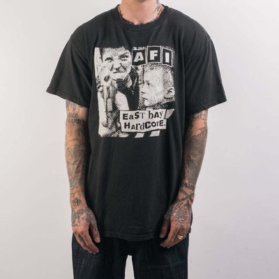 Vintage 90 s AFI East Bay Hardcore Short Sleeve Unisex T-Shirt AHN01355