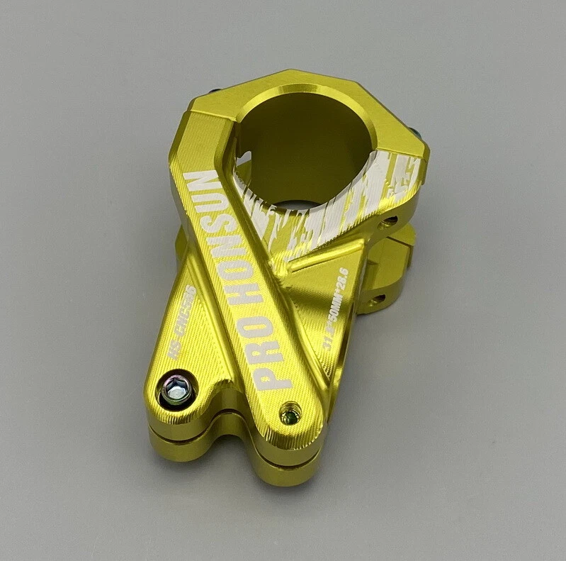 HONSUN Aluminum Bicycle Stems 28.6*31.8*50mm 0° MTB Road DH Bike Short Stem - Image 4 of 4