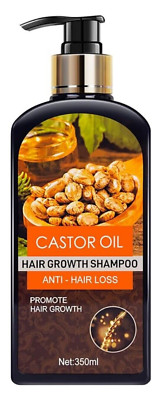 Castor Oil Hair-Growth Shampoo with Biotin & Herbs - 12 fl Oz Sealed - Lot Of 2