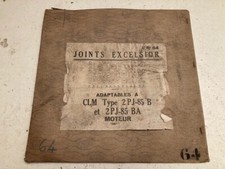 POCHETTE DE JOINTS D,ANCETRES NEUF D,EPOQUE EXCELSIOR CLM