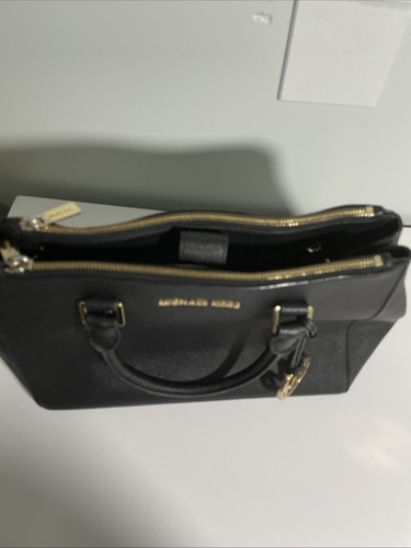 Borsa a mano a tracolla Maturity Michael Kors 2 vie blu navy - Foto 11 di 11