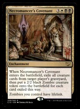 Necromancer's Covenant LP Light Play Commander 2015 MTG [11377]