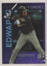 2020 Bowman Platinum Wal-Mart Top Prospects Purple /250 Xavier Edwards 0q1p