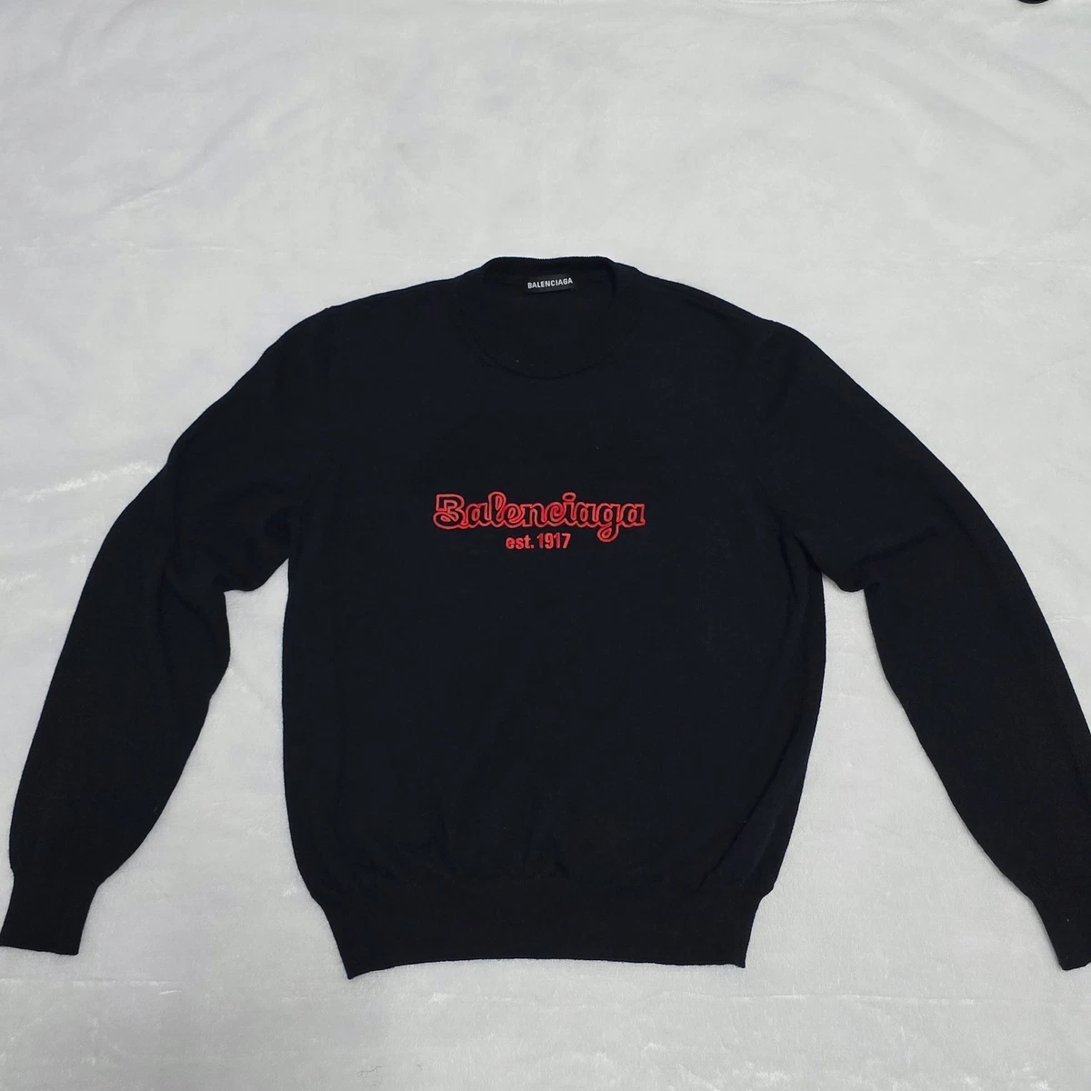 Balenciaga Black Sweaters for Men for sale | eBay