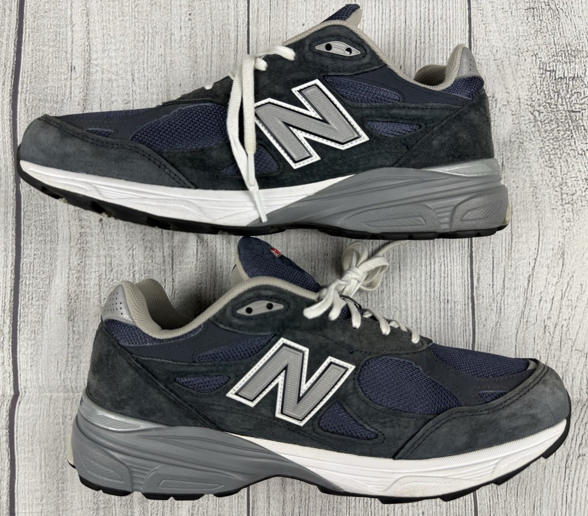 VGC! New Balance 990 V3 Made in USA Sneakers M990NB3 Navy Sz 11