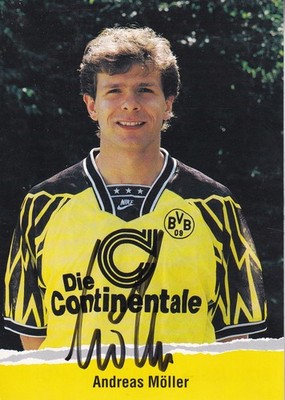 Autogramm - Andreas Möller (Borussia Dortmund) - 1994/1995