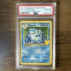 2021 POKEMON CELEBRATIONS CLASSIC COLL #2 BLASTOISE-HOLO PSA 10