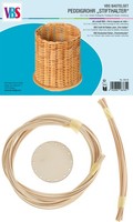 Vbs Bastelset Peddigrohr Stiftehalter 7 Cm Durchmesser 9 Cm HöHe Diy Set