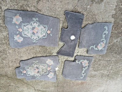 JDM NISSAN CIMA Y33 Q45 ORIGINAL OPTION FLOOR MATS OEM