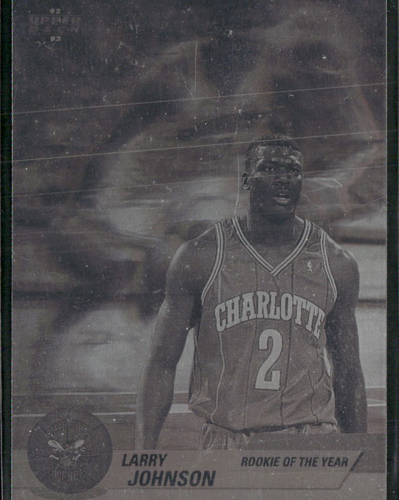 1992-93 Upper Deck #AW5 Larry Johnson Award Winner Holograms