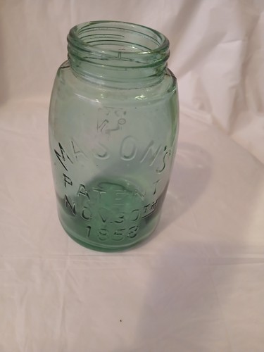 VTG Midget Pint Fruit Jar MASON’S PATENT NOV. 30TH 1858