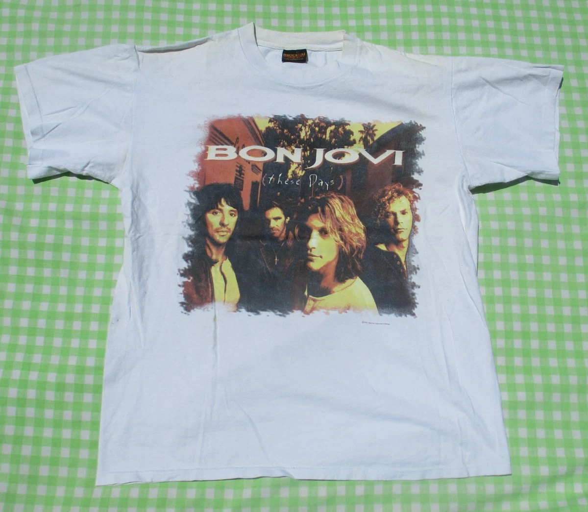 Las mejores ofertas en Camisa de Bon Jovi en camisetas vintage de