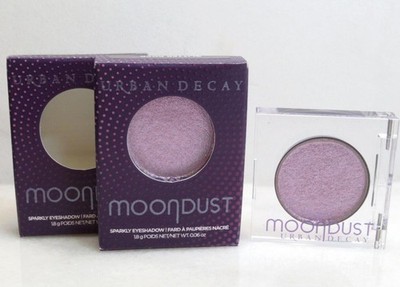 URBAN DECAY MOONDUST SPARKLY EYESHADOW GLITTER ROCK 0.06 OZ LOT OF 2