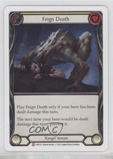 2021 Flesh and Blood - History Pack Vol 1 Feign Death (Yellow) #1HP233