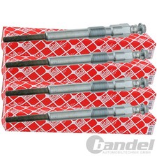 4x FEBI GLÜHKERZE passend für CITROEN JUMPER BUS KASTEN PEUGEOT BOXER BUS KASTEN