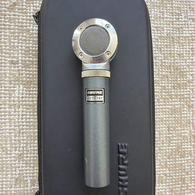 Shure BETA 181 Side-Address Figure 8/BI Directional Condenser Microphone w Case