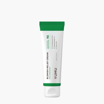 フェイスクリーム Yumura YUMU Cica Exosome Blemish Relief Cream, Face Treatment Korean