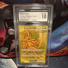 Walking Wake ex 178/131 Prismatic Evolutions CGC 10 Eng Holo on eBay