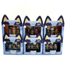 Bluey Fuzzies Episode Set OF 6 Stack Display 18 Flocked Mini Figures