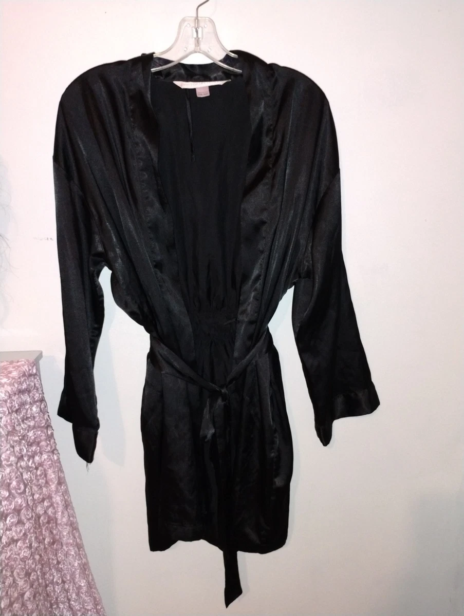 Black Satin Robes for Women for sale | eBay