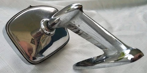 RARE 1955 1956 Mercury Lincoln Factory Accessory Door Outside Rear View Mirror 